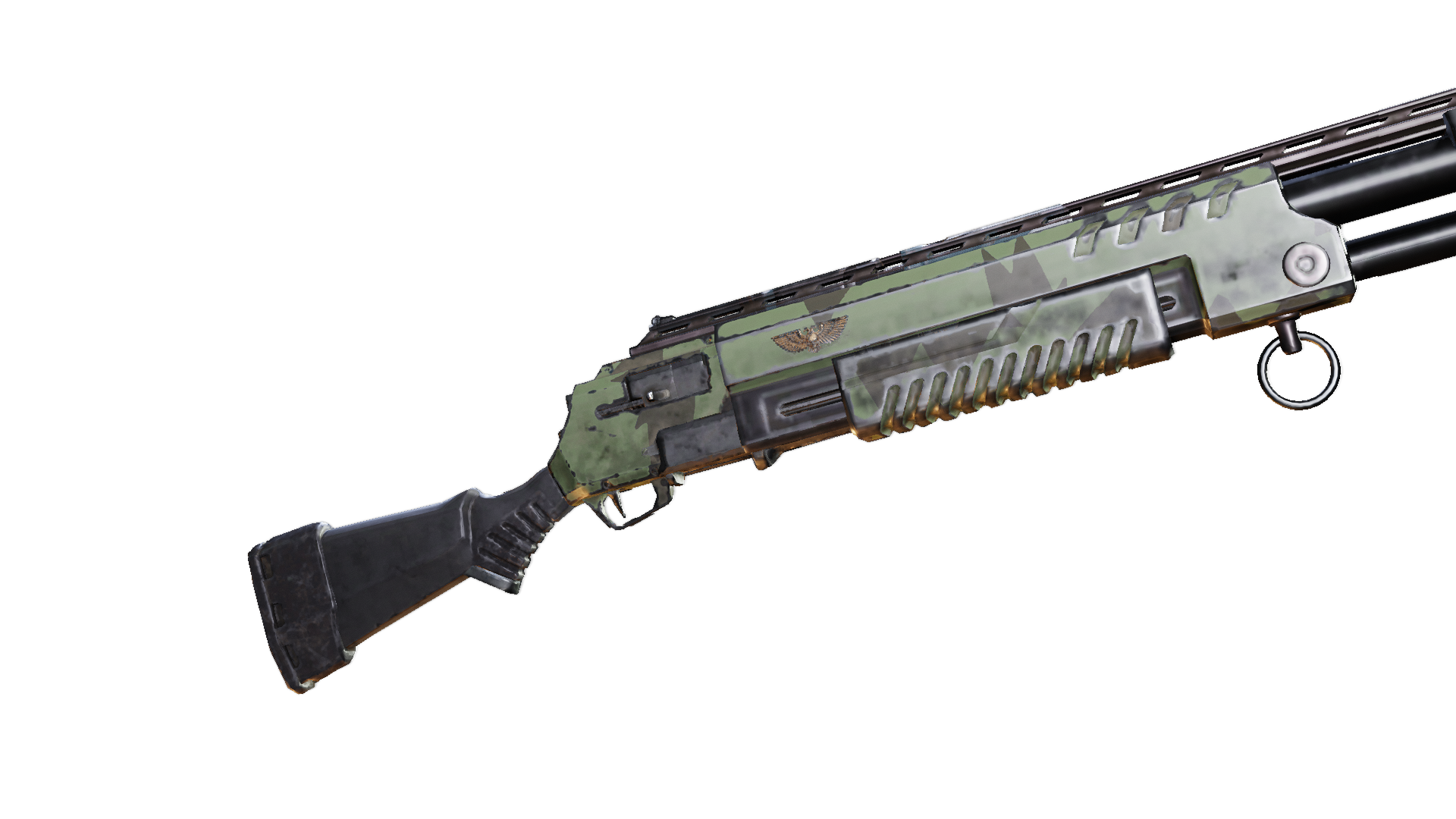 Combat Shotgun (Deathworld Splinter Camo)